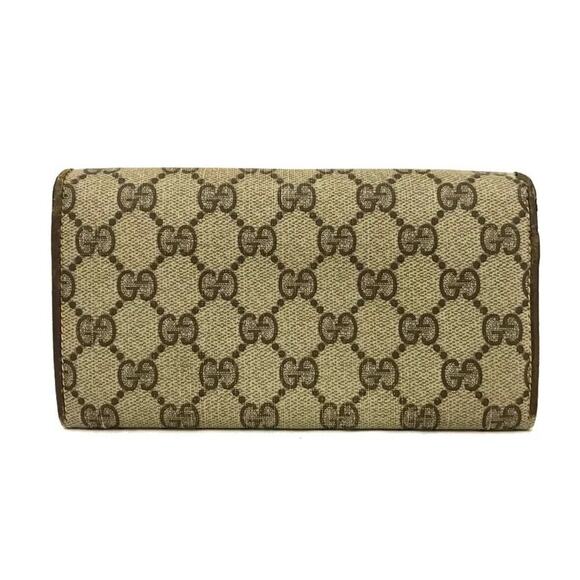 Authentic Gucci Brown Monogram Wallet - Picture 4 of 8